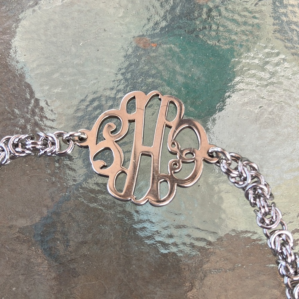 H Initial Bracelet - image 1